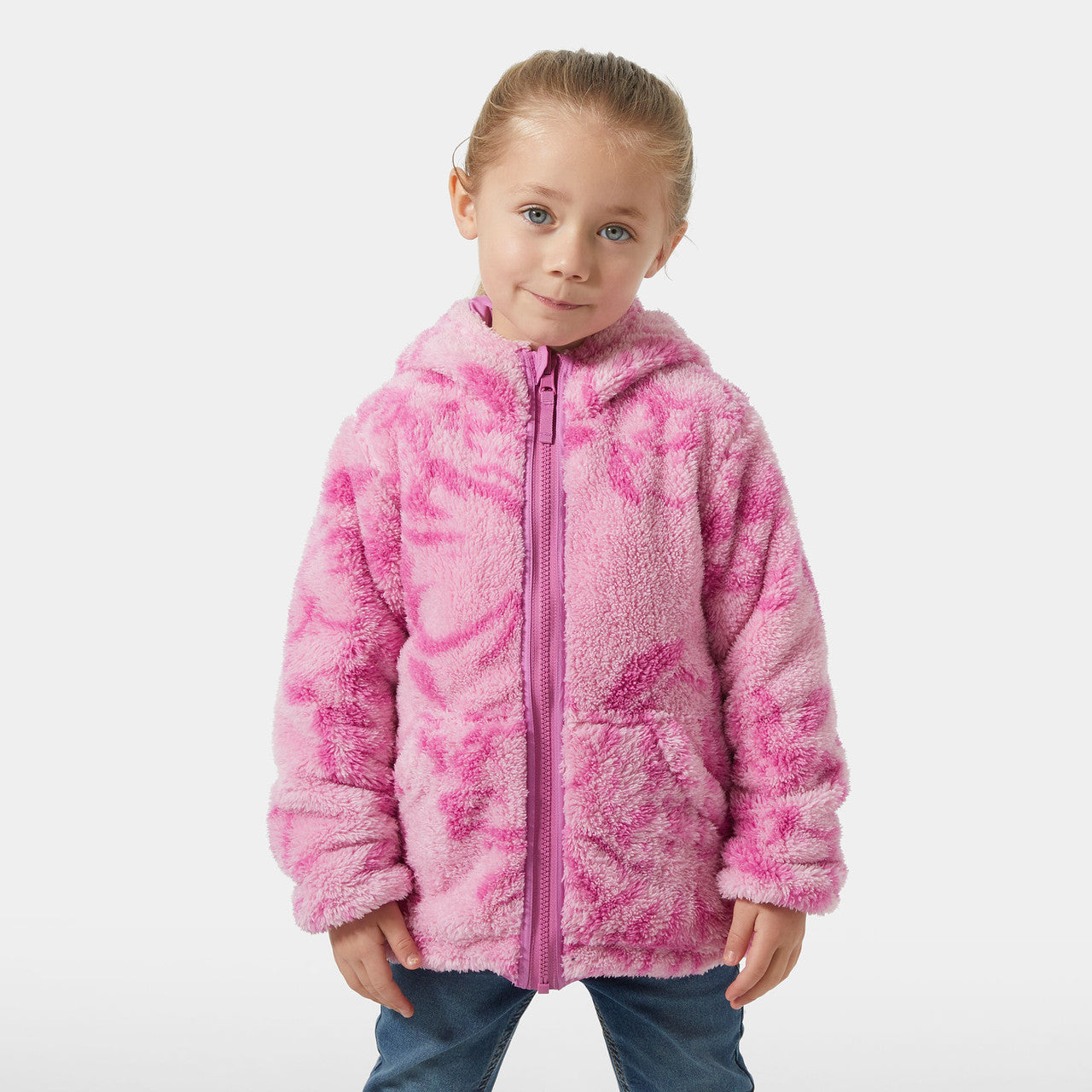Kids Reversible Water Repellent Fleece Jacket | Helly Hansen 
