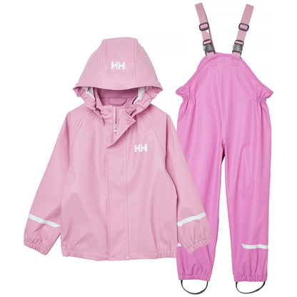 Kids Waterproof Bergen 2.0 Rain Set – Jacket & Bibs, PU| Helly Hansen 