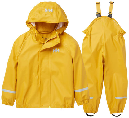 Kids Waterproof Bergen 2.0 Rain Set – Jacket & Bibs, PU| Helly Hansen 