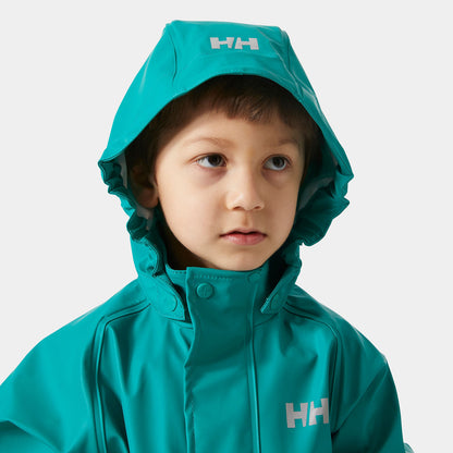 Kids Waterproof Bergen 2.0 Rain Set – Jacket & Bibs, PU| Helly Hansen 