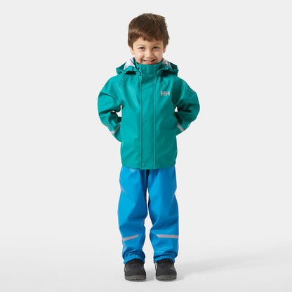 Kids Waterproof Bergen 2.0 Rain Set – Jacket & Bibs, PU| Helly Hansen 