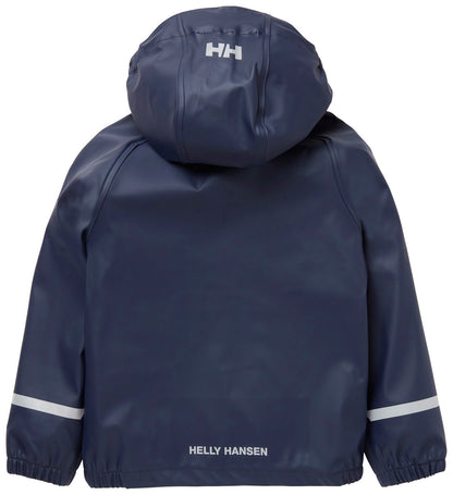 Kids Waterproof Bergen 2.0 PU Rain Set - Yellow & Navy | Helly Hansen 