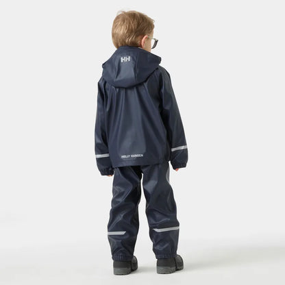 Kids Waterproof Bergen 2.0 Rain Set – Jacket & Bibs, PU| Helly Hansen 