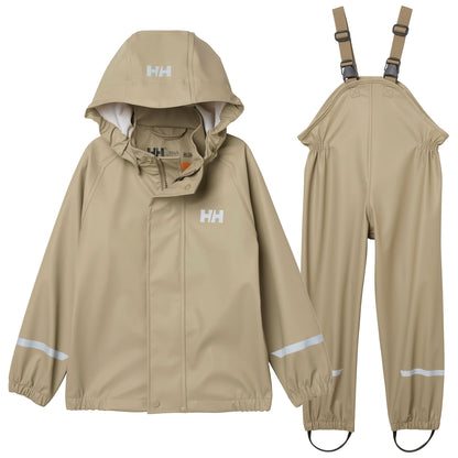 Kids Waterproof Bergen 2.0 Rain Set – Jacket & Bibs, PU| Helly Hansen 