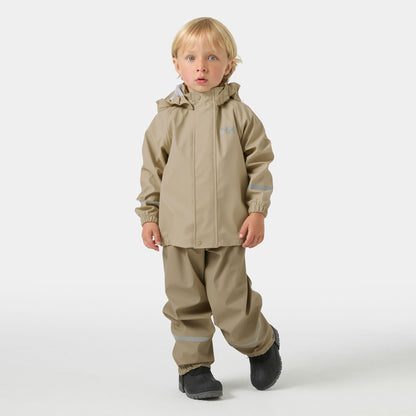 Kids Waterproof Bergen 2.0 Rain Set – Jacket & Bibs, PU| Helly Hansen 