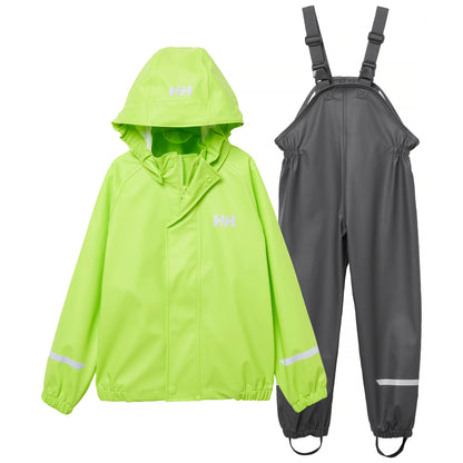 Kids Waterproof Bergen 2.0 Rain Set – Jacket & Bibs, PU| Helly Hansen