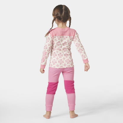 Kids Lifa Merino Wool Printed 2-Piece Base Layer Set – LIFA Merino| Helly Hansen 