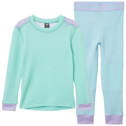 Kids Lifa Merino Wool 2-Piece Base Layer Set – LIFA Merino | Helly Hansen 