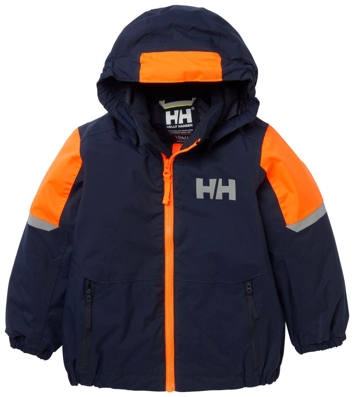 Kids Waterproof Rider 2.0 Winter Jacket – Insulated| Helly Hansen #color_navy