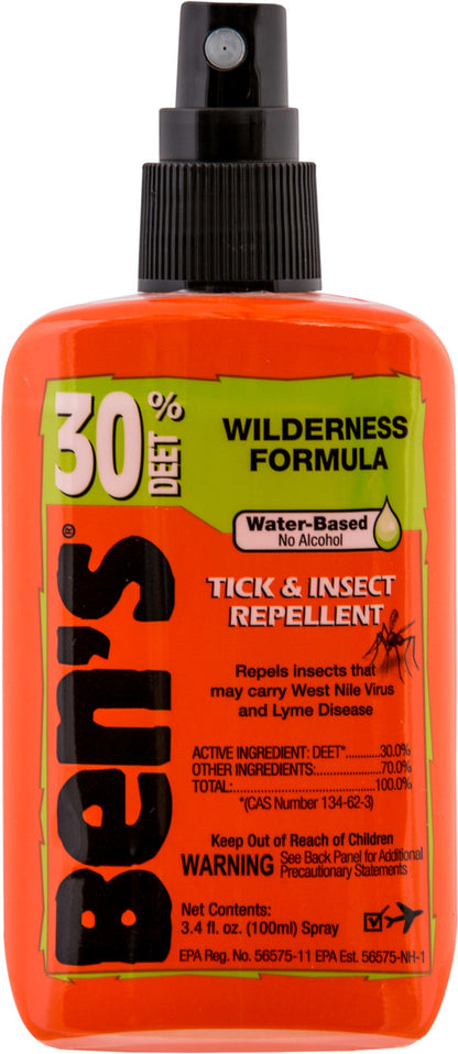 Insect Repellent Spray – 30% DEET, 3.4oz | Ben’s