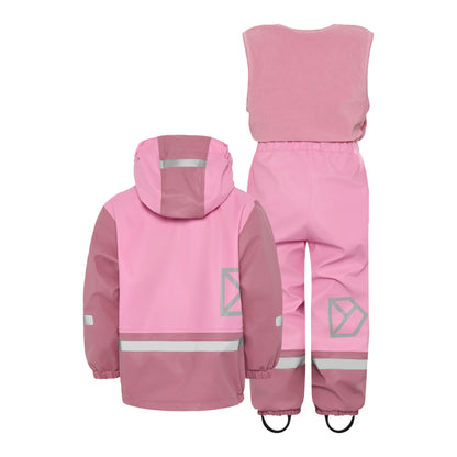 Kids Fleece Lined 2-piece Boardman  Rain Set | Didriksons |
