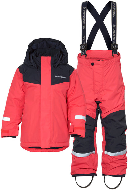 Kids Waterproof Skare Winter Set-Jacket and Snowpants – Insulated | Didriksons 