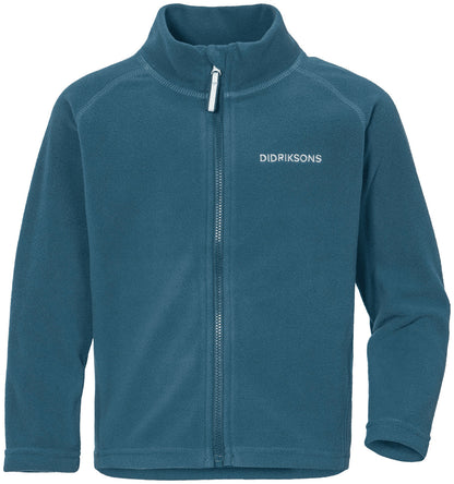 Kids Monte Full Zip Fleece Jacket – Mid Layer| Didriksons 