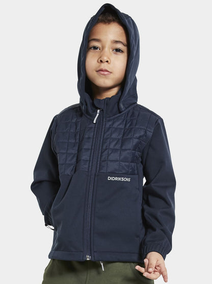 Kids Perfomance Fleece Briska Hybrid Jacket | Didriksons 