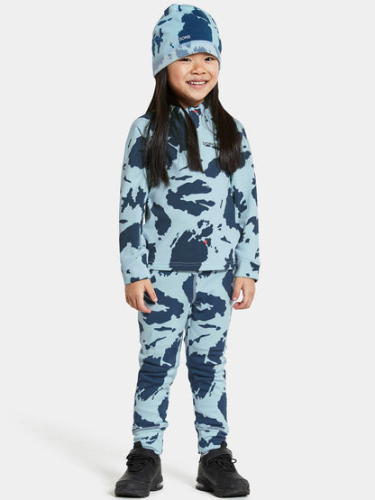 Kids Jadis 2-Piece Base & Mid Layering Set- Printed – Fleece Lined | Didriksons 