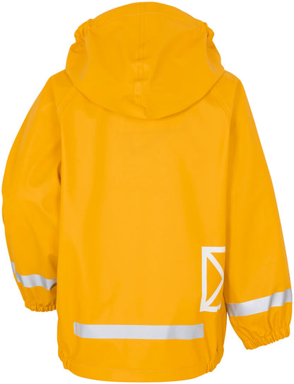 Kids Slaskeman Unlined Rain Set-Snap Jacket and Bibs – Waterproof, PU | Didriksons 