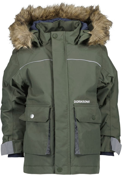 Kids Bjornen Waterproof Winter Jacket – Insulated | Didriksons 