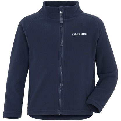Kids Monte Mid Layer Fleece Jacket – Full Zip | Didriksons 