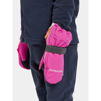 Kids Biggles Zip Winter Mittens – Insulated, Waterproof | Didriksons 
