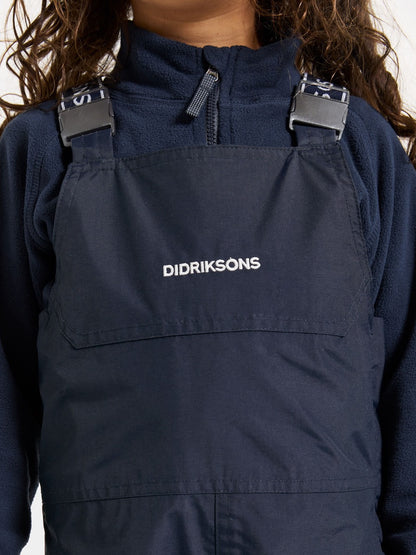 Kids Pilvi All Season Rain Shell Bib – Water Resistant, Breathable| Didriksons 