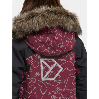 Kids Bjarven Waterproof Winter Snowsuit-Reflective Print – Insulated | Didriksons 