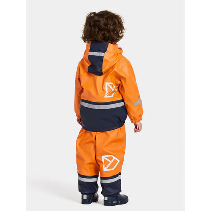 Kids Boardman Fleece Lined Rain Set – Waterproof, Fleece Lined, PU | Didriksons 