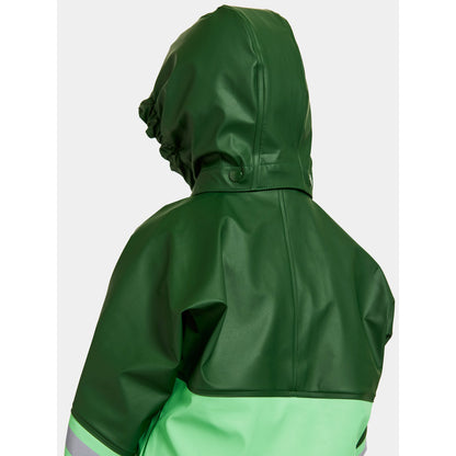 Kids Waterman Rain Set Jacket and Bibs- Lime – Waterproof | Didriksons 