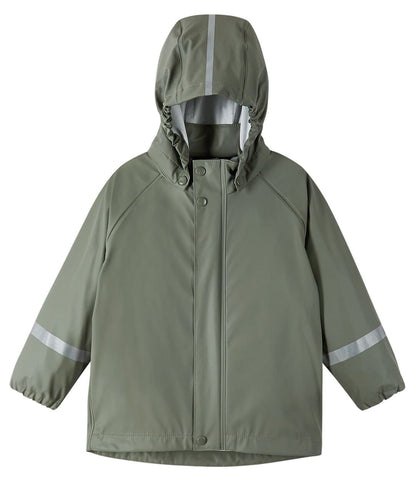 Kids Waterproof Lampi Rain Jacket - Unlined, PU | Reima 