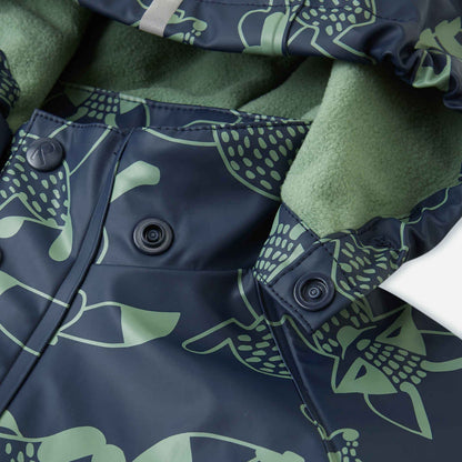 Kids Fleece Lined Waterproof Rain Jacket | Reima 