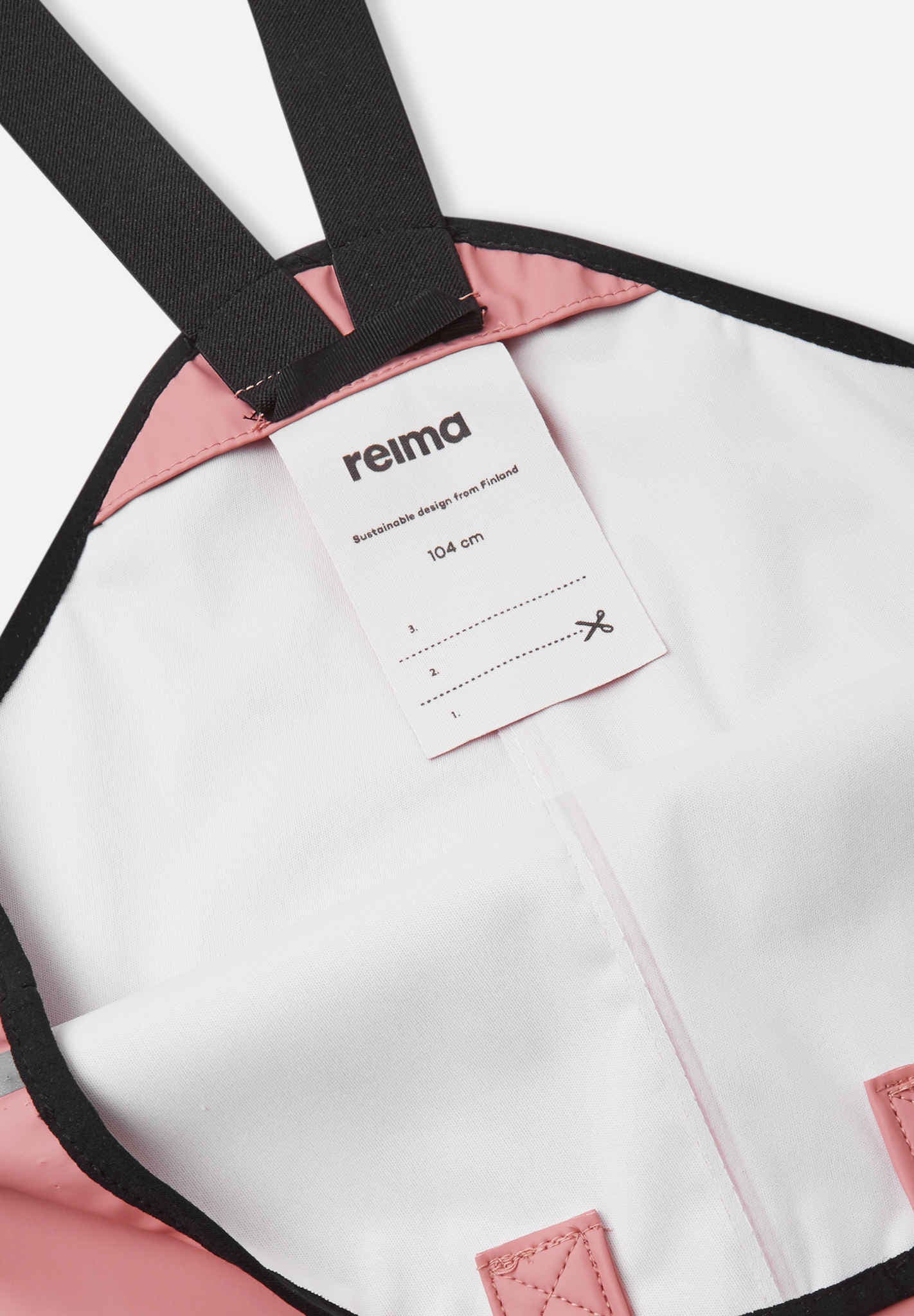 Kids Waterproof Lammikko Rain Bibs - Unlined | Reima 