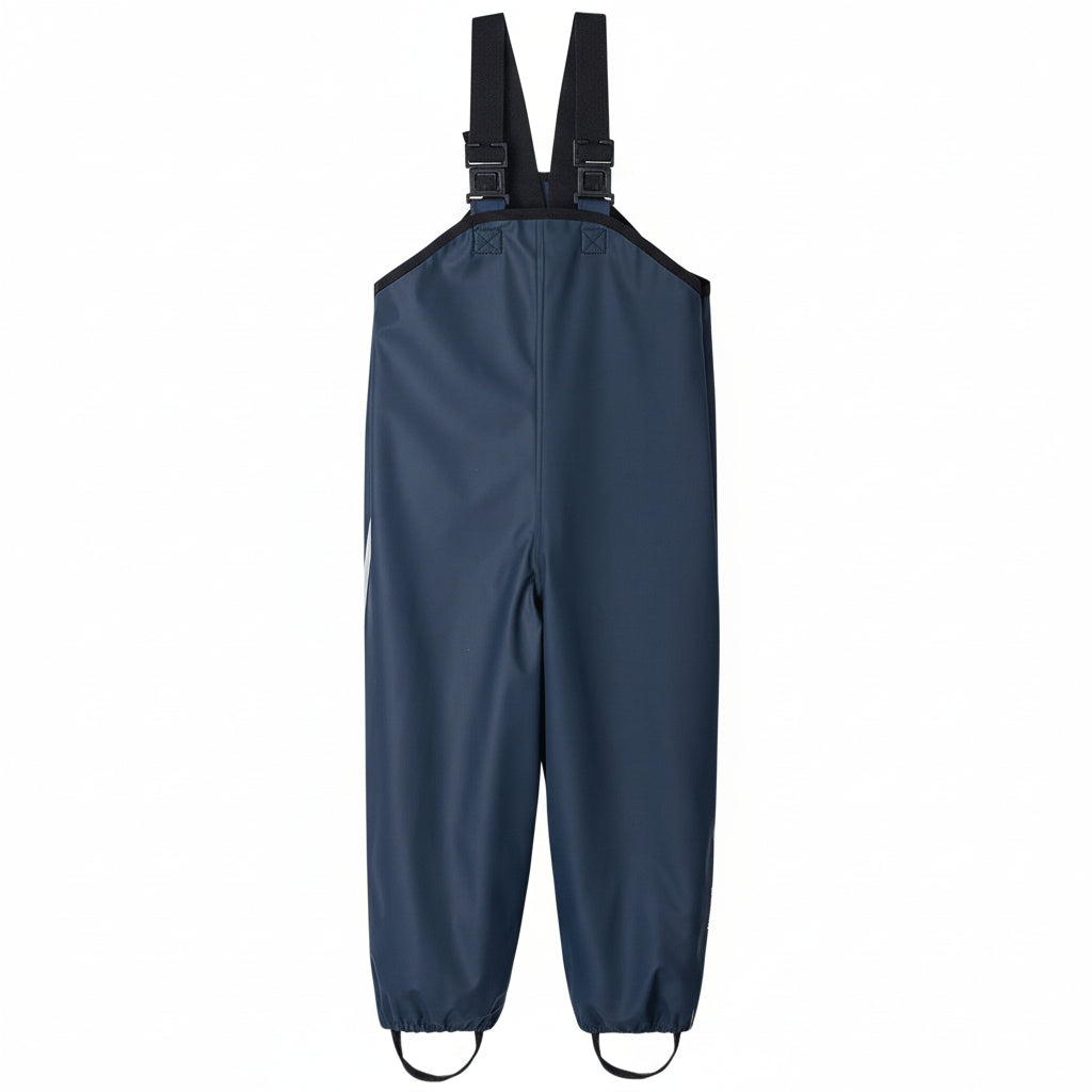 Kids Waterproof Lammikko Rain Bibs - Unlined | Reima #color_navy