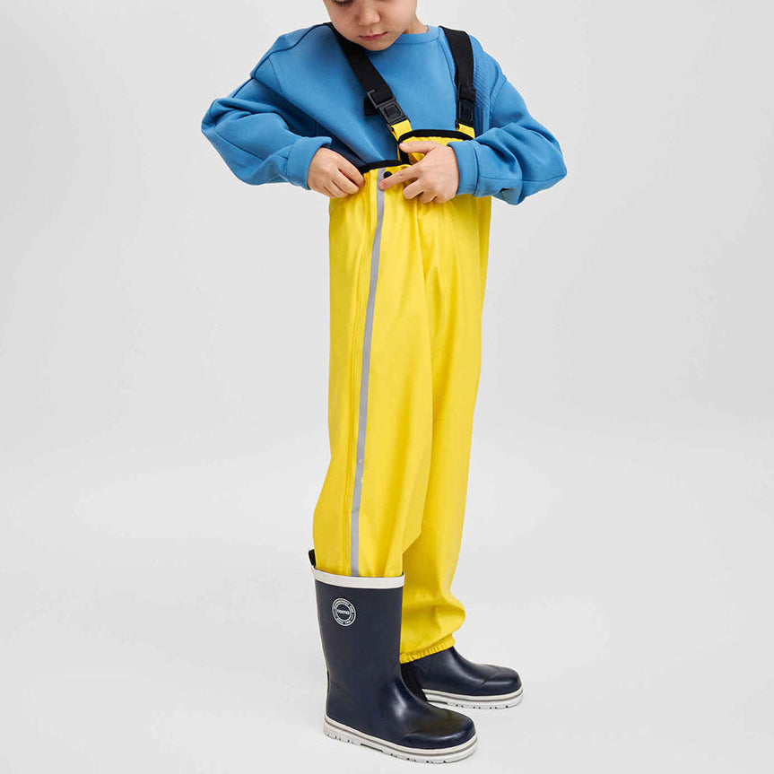 Kids Waterproof Lammikko Rain Bibs - Unlined | Reima 