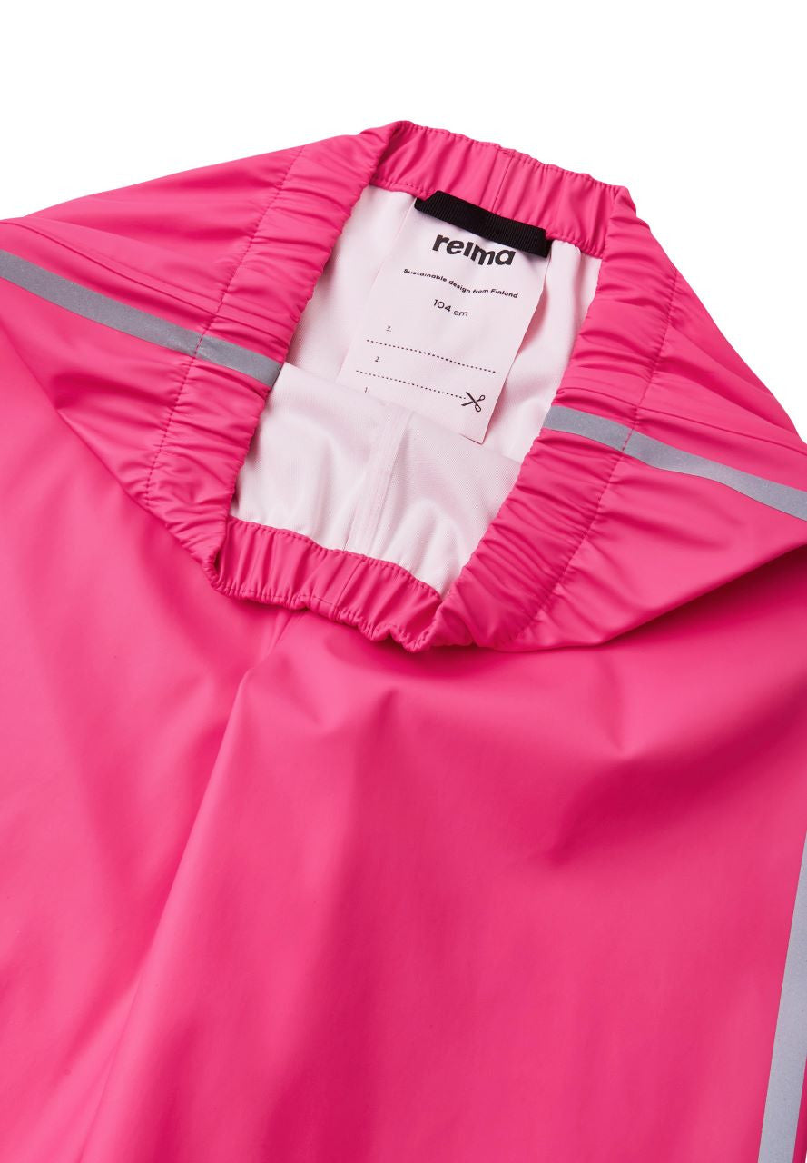 Kids Waterproof Oja Unlined Rain Pants - Pull On, PU | Reima 