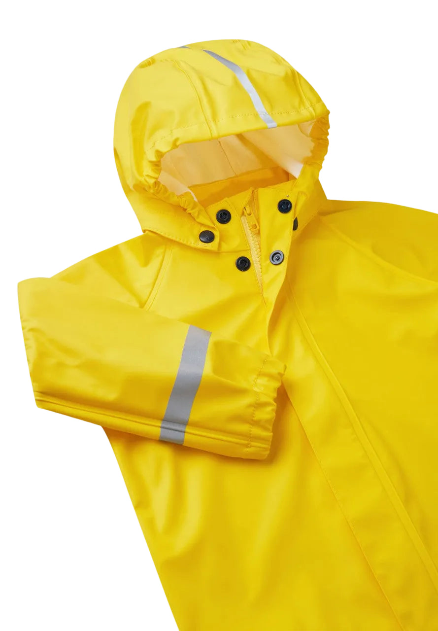 Kids Waterproof Tihku Unlined 2-Piece Rain Set - Jacket And Bib | Reima 