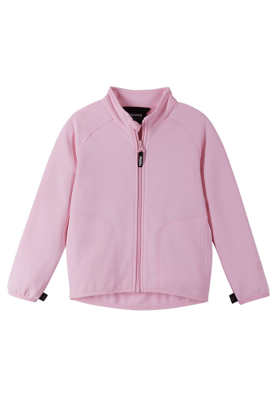 Kids Recycled Tech Kahvilla Mid Layer Jacket | Reima #color_pale-rose