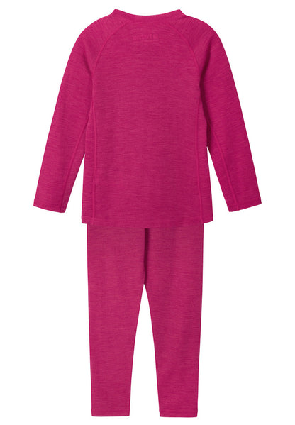 Kids Wool Blend Kinsei Base Layer Set - Moisture Wick | Reima 