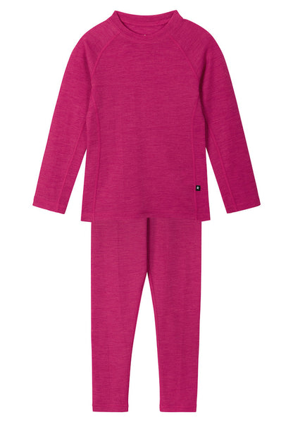 Kids Wool Blend Kinsei Base Layer Set - Moisture Wick | Reima 