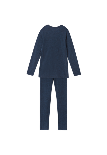 Kids Wool Blend Kinsei Base Layer Set - Moisture Wick | Reima 