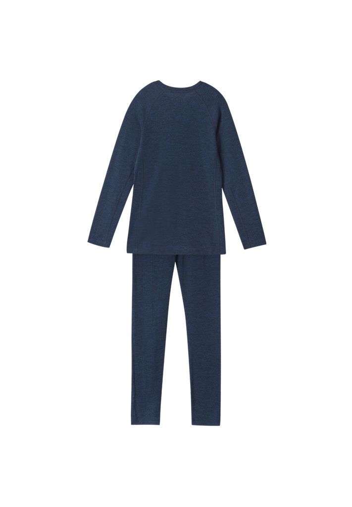 Kids Wool Blend Kinsei Base Layer Set - Moisture Wick | Reima 