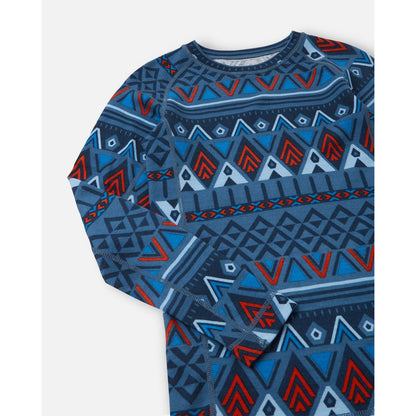 Kids Merino Wool Bamboo Taitoa Base Layer Set - High Wicking | Reima 