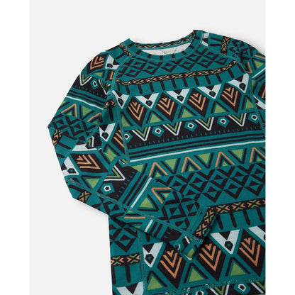 Kids Merino Wool Bamboo Taitoa Base Layer Set - High Wicking | Reima 