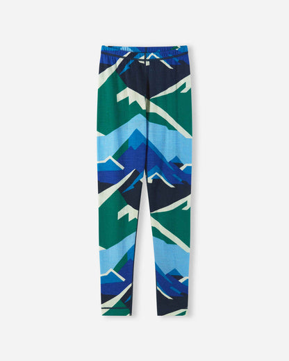 Kids Merino Wool Bamboo Taitoa Base Layer Set - High Wicking | Reima 