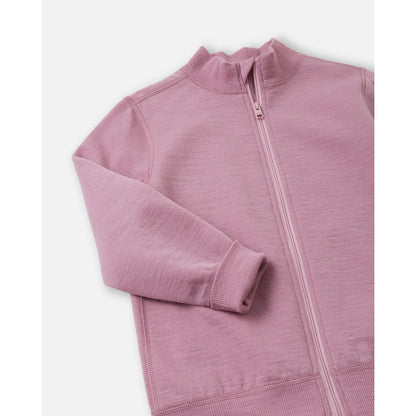 Kids Merino Wool Mahin Zip Jacket - Mid Layer | Reima 