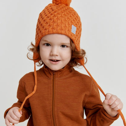 Kids Merino Wool Mahin Zip Jacket - Mid Layer | Reima 