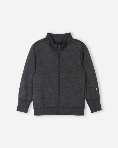 Kids Merino Wool Mahin Zip Jacket - Mid Layer | Reima 