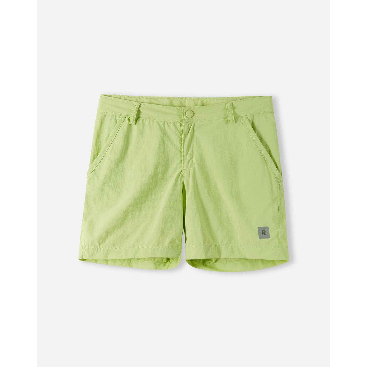 Kids SunProof Valoisin Hiking And Play Shorts- UV 50+ | Reima #color_light-lime