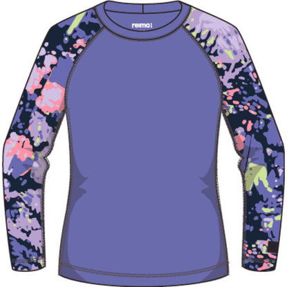 Kids SunProof Sukeltaja Long Sleeve Rash Guard Shirt - UV 50+ | Reima 