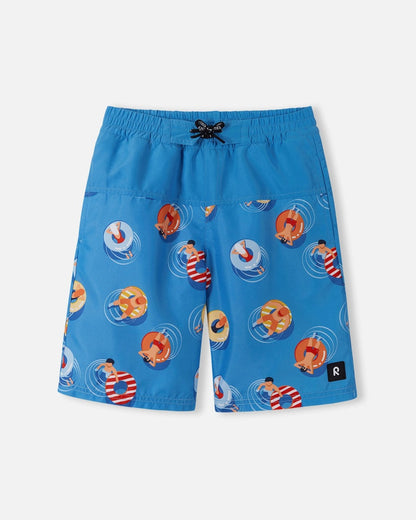 Kids SunProof Papaija Knee Length Swimming Trunks - UV 50+ | Reima 