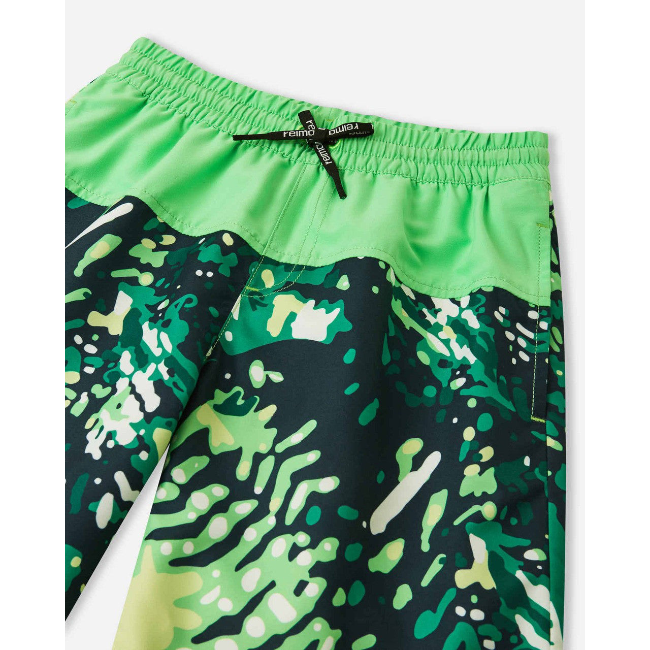 Kids SunProof Papaija Knee Length Swimming Trunks - UV 50+ | Reima 