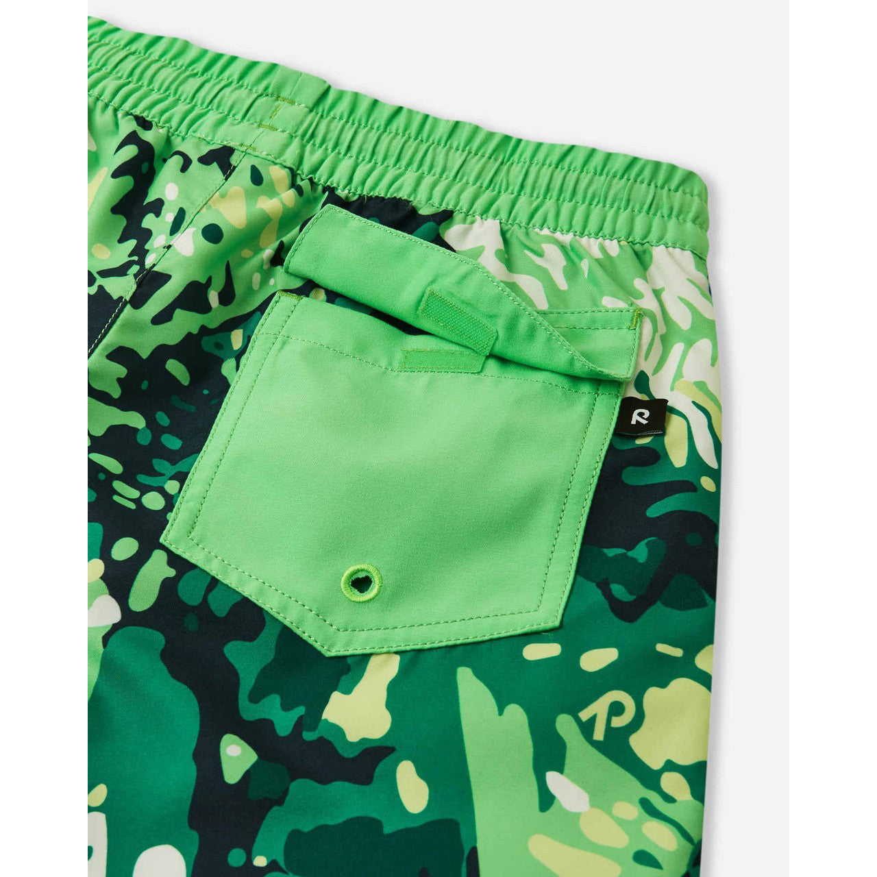 Kids SunProof Papaija Knee Length Swimming Trunks - UV 50+ | Reima 